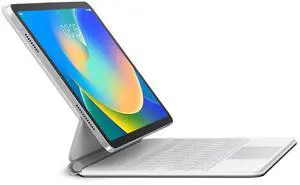 runelk Keyboard Case for iPad 10th Generation 2022 & 11th (A16, 2025)  Magic-Style Keyboard with Multi-Touch Trackpad  Floating Cantilever Stand  Magnetic Case for iPad 10.9 inch 10th / 11th Gen.