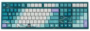 GENSHIN IMPACT "Vigilant Yaksha Xiao Mechanical Keyboard 108 Keys - Grass Green Capacitive Switch V2