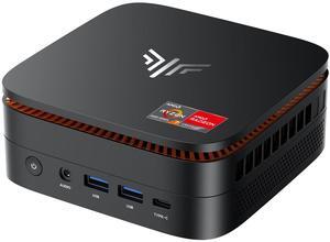 KAMRUI Hyper H1 Mini Gaming PC, AMD Ryzen 7 6800H, 32GB DDR5 4800MHz 1TB M.2 NVMe PCIe3.0x4 SSD Mini PC(8C/16T,up to 4.7GHz), 16MB L3 Smart Cache, Triple 4K Display/WiFi6/BT5.2/Mini Desktop Computers