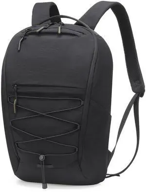 SUIKIHUM Travel Casual Backpack for Women and Men, Distinctive Design Lightweight Waterproof Daypack, for Outdoor and Daily Use, Large, Black