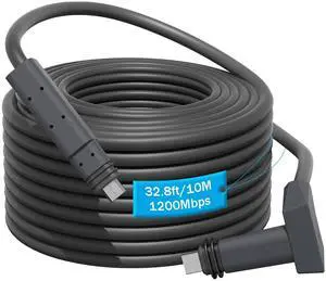Tciogrxp 32.8FT/10M Starlink Cable Extension Kit - Waterproof Gray with End Caps, Replacement Satellite Cable for Starlink Rectangular Satellite V2 - Essential Starlink Accessories (10m)