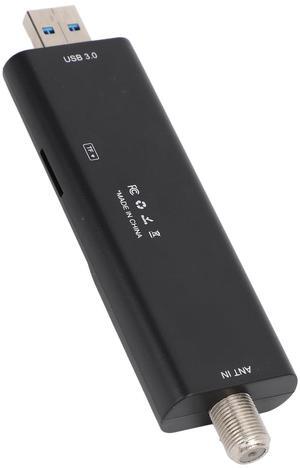 USB TV Tuner, ATSC TV Tuner, HDTV Mate Tuner Stick Portable Detect and Search for ATSC3.0 for Camping and Outdoor Activities,Watching TV