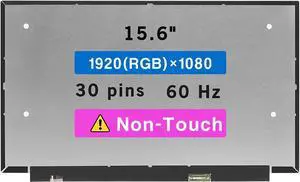15.6" LCD Screen Replacement NV156FHM-N45 / NV156FHM-N45 V8.2 / NV156FHM-N45 V8.1 / NV156FHM-N45 V8.0 Display Panel FHD 1920 * 1080 30pins