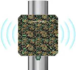 WAVLINK AX3000 WiFi6 Outdoor WiFi Extender, Dual Band WiFi 6 Outdoor Wireless Access Point Weatherproof WiFi Repeater, Router, 802.3at Active POE, Integrated Directional Intennas,Work with Starlink