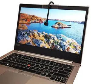 Center Cam Middle Screen Webcam, USB Center Webcam 1080P, USB Webcam with Built in Microphone, FHD Image Quality, Auto Focus 2MP Middle Screen Webcam for Win 2000 / / 7/8 32 Bit
