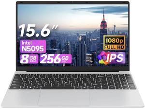 XYPLOXZ 15.6 inch Laptop, FHD IPS 1920x1080 Screen, RAM 8GB SSD 256GB, Celeron N5095, Backlit Keyboard, WiFi, USB 3.0, Webcam, HDMI, Ultral Light Laptop for Students and Business.(DDR 8GB| SSD 256GB)
