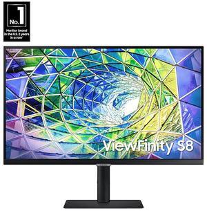 SAMSUNG Business S80UA Series 27 Inch Viewfinity 4K UHD 3840x2160 Computer Monitor HDR10, DisplayPort, HDMI 2.0, USB 3.0 Hub, Headphone, 3-Yr WRNTY (S27A804NMN)