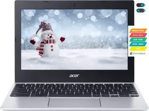 acer 2022 Chromebook 311 Laptop Computer, MediaTek MT8183C Octa-Core Processor, 11.6"" HD Display, 4GB LPDDR4X, 32GB eMMC, USB-C, Webcam, Chrome OS + YSC Webcamera Cover, Gray, 11_CB311