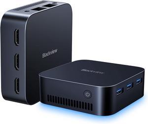 Blackview MP80 Mini PC 16GB DDR4 RAM 1TB M.2 SSD, Gaming Computer with Processor Intel N97, VESA/Home/Business Mini Desktop, 4K HD Dual HDMI Gigabit Ethernet