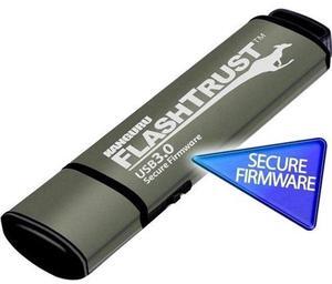 Kanguru Flash Trust - 256GB Secure Firmware Flash Drive - Write Protect Switch - SuperSpeed USB 3.0