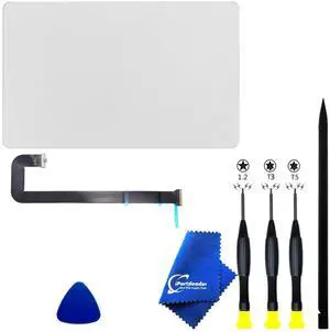 iPartsleader A2681 Trackpad Replacement for MacBook Air (Retina,13-inch,M2,2022) Force Touch Touchpad with Cable 661-26203 821-03871-A EMC 4074 (Silver)