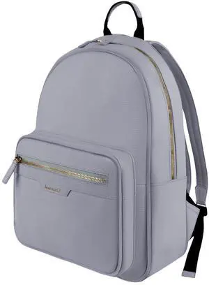 JIMMY LUCKY Lavender Work Backpack - Designer Travel Laptop Backpack, Casual Daypack for Women, College Backpack for Students & Adults, School Bag,Mochila(Lavender)
