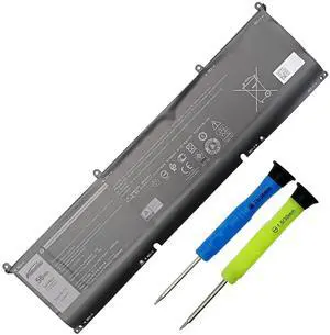 AURUNHO 8FCTC 56Wh Battery Replacement for Dell Alienware M17 R4 2021 R3 2020 M16 R1 AMD M15 R7 AMD R6 R5 R4 R3 Series Precision 5570 5560 5550 5550 2020 Series XPS 15 9500 9510 9520 9530 Series 11.4V
