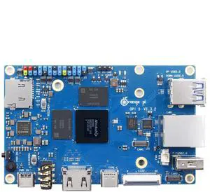 Orange Pi 5 4GB Rockchip RK3588S 8 Core 64 Bit Single Board Computer, 2.4GHz Frequency Open Source Development Board Mini PC Desktop Run Orange Pi OS, Android12, Debian11 (Pi 5 4GB)
