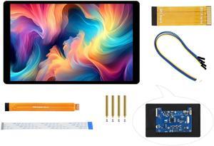 7inch DSI LCD Compatible with Raspberry Pi 5/4B/CM4/3B+/3A+/3B/Compute Module 5/CM5/CM4/CM3+/CM3, 1280 x 800 Capacitive Touch Screen IPS Display, Optical Bonding Toughened Glass Panel, 10-Point Touch