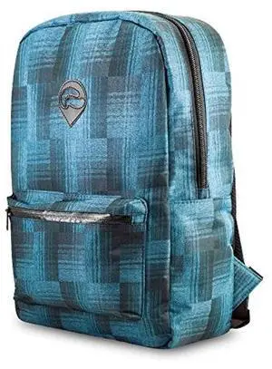 Skunk Element Backpack- Smell Proof - Water Proof (Blue plaid)
