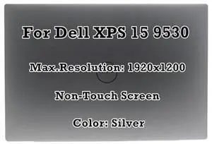 Aiviland Replacement 15.6" FHD 1920x1200 LCD LED Non-Touch Screen Panel Assembly Display Complete for Dell XPS 15 9530 Precision 5580 (Silver)
