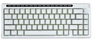 Virtdream R66 65% Voice-Activated Hot Swap RGB Triple Mode(2.4Ghz/Bluetooth 5.0/Wired) Wireless Top Gaming Keyboard,Knob Control Mechanical Keyboard, PBT Keycaps (Glacial-White- Tactile Switch)