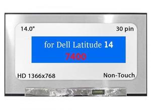 14.0" Screen Replacement for Dell Latitude 3420 5401 5400 5410 5411 5420 5421 5431 7400 7410 XF0N6 PV3NG N140BGE-E54 B140XTN07.4 HD 1366x768 30 pin LCD Non-Touch Display Panel (Not for FHD)
