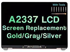 Screen Replacement for MacBook Air M1 A2337 2020 2021 13" EMC 3598 MGN63 MGN93 MGND3 MGN73 MGNA3 MGNE3 LCD Display Assembly Kit (Rose Gold)