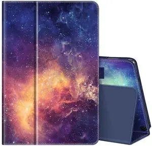 Fintie Folio Case for All-New  Fire HD 10 and 10 Plus Tablet (13th/11th Generation, 2023/2021 Release) - Slim Fit Standing Cover with Auto Sleep/Wake, Galaxy