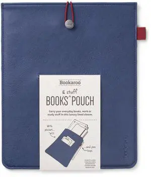 Bookaroo Book & Stuff Pouch Navy