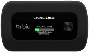 Orbic Verizon Speed Mobile Hotspot | 4G LTE |Connect up to 10 Wi-Fi Enabled Devices | Up to 12 hrs of Usage time |Up to 5 Days of Stand-by time | Great for Remote Workers