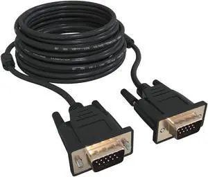 Tupavco TP606 - VGA Cable 30ft - Computer/Monitor/Projector/PC/TV Cord 15 PIN, 30 Feet Long Video Cord