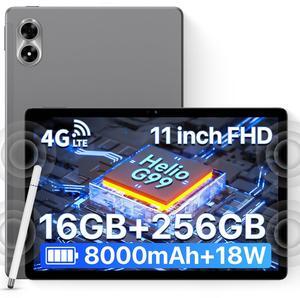 UMIDIGI MTK Helio G99 Tablet 2025,G7 Tab Pro 16GB+256GB+1TB,11 inch FHD+ 1920 * 1200 Unlocked Tablets,Octa-Core 2.2GHz, 8000mAh with 18W Charging 13MP+8MP 4 Speakers,4G Sim+5GHz WiFi,GPS,Face Unlock