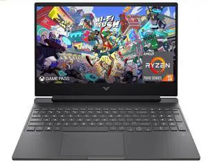 HP Victus 15.6" 144Hz FHD Gaming Laptop,AMD Ryzen 5 7535HS,32GB DDR5 RAM,1TB SSD,AMD Radeon RX 6550M,Beats RTX 2050,Backlit Keyboard,Windows11 Pro, Mica Silver