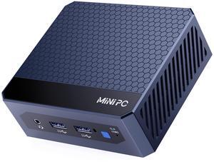 Mini PC with Intel 12th Gen N100 (Up to 3.4GHz) 16GB DDR4/512GB M.2 SSD, Expandable Storage, Dual 4K HDMI, 4X USB 3.2, WiFi 5 & Gigabit LAN,Compact Desktop Computer for Home Office, Gaming, Streaming