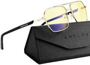 ANYLUV Blue Light Glasses Men/Women, Blue Light Blocking Glasses, Computer Screen Blocker Eyes Protection Glasses