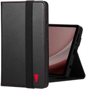 TORRO Leather Case Compatible with Samsung Galaxy Tab A9  Premium Leather Galaxy Tab A9 8.7 2023 Case with Stand Function (Black)