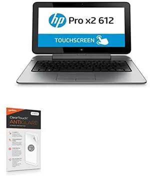BoxWave Screen Protector Compatible with HP Pro x2 612 G2 - ClearTouch Anti-Glare (2-Pack), Anti-Fingerprint Matte Film Skin for HP Pro x2 612 G2