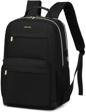 CAYINTOP School Backpack for Teen Girls - Cute College Backpacks Student Bookbag Travel Back Pack for Women with USB Charger 17 inch Laptop Bags Anti-theft Casual Daypack