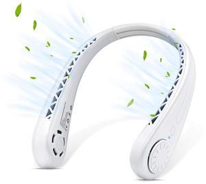 DGLK The Portable Neck Fan From Popular Earphone Design,The Leafless Neck Fan Perfect For Personal Fan,with Features,Mini Fan, Ultra-Quiet, Battery Powered Fan, Suitable For Outdoor Sports