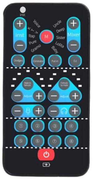 High-Definition Portable Voice Changer Sound Card with Real-Time Transformation, Ideal for Streaming, Gaming, and Entertainment Scenarios (M10-for Android Smartphone)