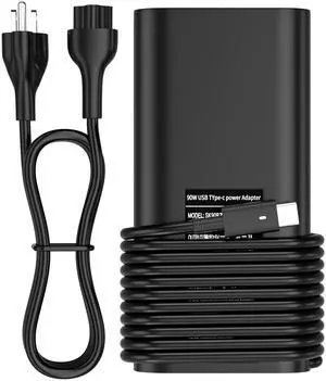 Original Replacement Dell 90W USB C Charger for Dell Latitude 3400,3500, 5289,5300 2in1,7400 2in1,7300, 7390 2in1, 7200 2in1,9410 2-in-1,9510,0TDK33 LA90PM170 DA90PM170 DA65NM170