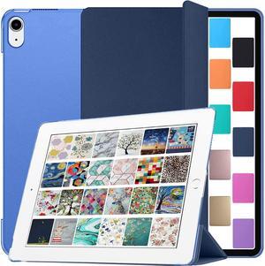 DuraSafe Cases for iPad PRO 11 Inch 2018 1 Gen [ PRO 11 1st ] A1980 A1934 MTXN2LL/A MTXP2LL/A MTXR2LL/A MTXQ2LL/A MTXT2LL/A MTXU2LL/AiPad Cover with Translucent Frosted Hard Back - Navy Blue