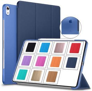 DuraSafe Cases for iPad PRO 11 Inch 1 Gen 2018 [ PRO 11 1st ] A1980 A1934 A2013 A1979 Slim Lightweight Protective Frosted PC Dual Angle Stand Front & Back Cover - Indigo