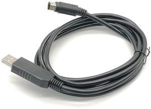 RIKYJIC USB to Mini DIN 7-Pin Data Line for IK IRIG Keys 2 PRO Duo I/O USB Connection Sound Card Cable(1 Meters)