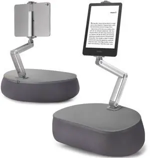 InnoGear Tablet Pillow Stand for Lap, 360° Adjustable Hands-Free Holder Mount for Bed Sofa Reading Compatible with 6" - 13" iPad Kindle iPhone E-Reader