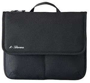 LIHIT LAB Tablet Sleeve with Pockets, 11.5 x 1 x 9.5, Black (A7767-24)