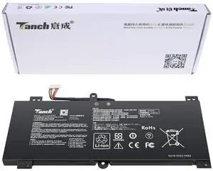 Tanch Laptop Battery C41N1731 Replacement for Asus ROG Strix Scar II GL504GM-ES182T GL504GW-DS74 GL504GV GL704GM GL704GM GL704GW Hero Strix II GL504GM 15.4V 4335mAh/66Wh