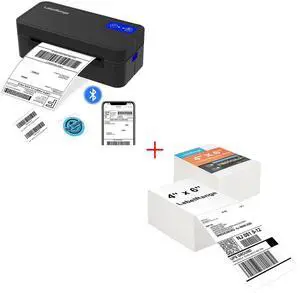 RD560 Label Printer with 1000sheets 4x6 Labels