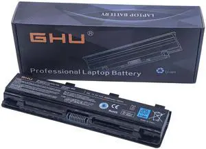 GHU New Replacement Laptop Battery 58 WH PA5109U-1BRS Compatible with Toshiba Satellite PABAS271 PABAS272 PABAS273 C855 C855D L855 L875 P855 P875 S855 S875 PA5110U-1BRS PA5108U-1BRS C55-A