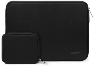 MOSISO Laptop Case 18.5 inch, 18-18.5 inch Laptop Sleeve Bag Compatible with ASUS Gaming Monitor HP Dell Lenovo Notebook, Neoprene Computer Sleeve Bag with Small Case, Black