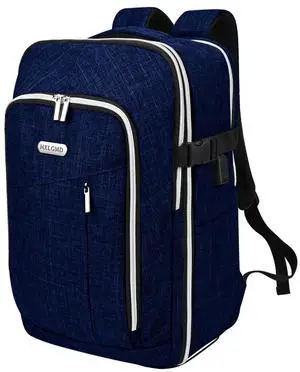 Personal Item Travel Carry On Luggage Backpack for Women Men Flight Approved Casual Weekender Laptop Bag for College Business Outdoors Hiking Water Resistant Lightweight Daypack with USB Charging Port