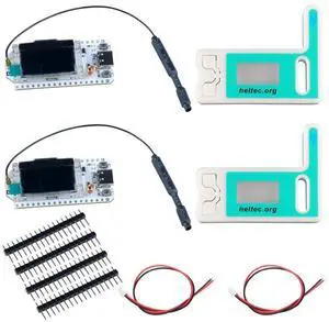 DIYmall 2 Sets 915MHZ ESP32 Lora V3 WiFi+BLE Development Board 0.96inch OLED Display ESP32-S3 Dual-core SX1262 Type-C Lora Kit for Arduino NodeMCU IoT