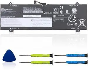 OUWEE L19C4PDC L19M4PDC L19L4PDC Laptop Battery Replacement for Lenovo Ideapad Yoga 7i 2020 2021 2022 7-14ITL5 7-15ITL5 7-14ACN6 7-14ARB7 Series 5B10Z26479 SB10Z26481 5B10Z26482 15.36V 71Wh 4622mAh